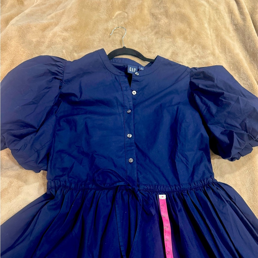 Beautiful woman dress GAP Dark Blue Cotton Dress - Picture 10 of 10